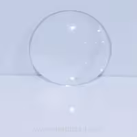 عدسی تخت کاو قطر 7.5ضخامت 0.8