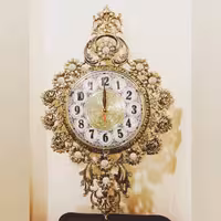 ساعت برنز مدل گل رز