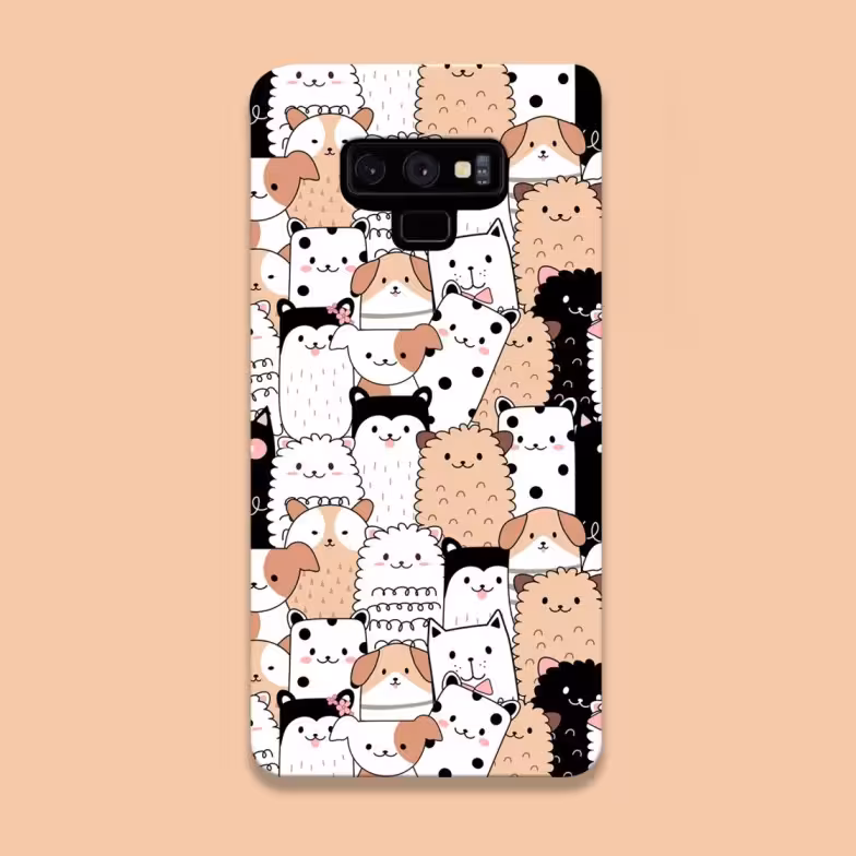 قاب گوشی سامسونگ Note 9 | طرح گربه‌های کیوت