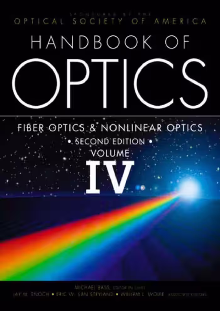 خرید و دانلود نسخه کامل کتاب Handbook of Optics, Volume IV