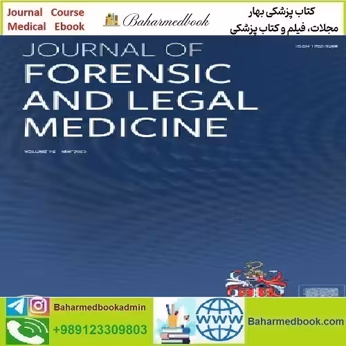Journal of Forensic and Legal Medicine Volume 85 to 92 2021 T