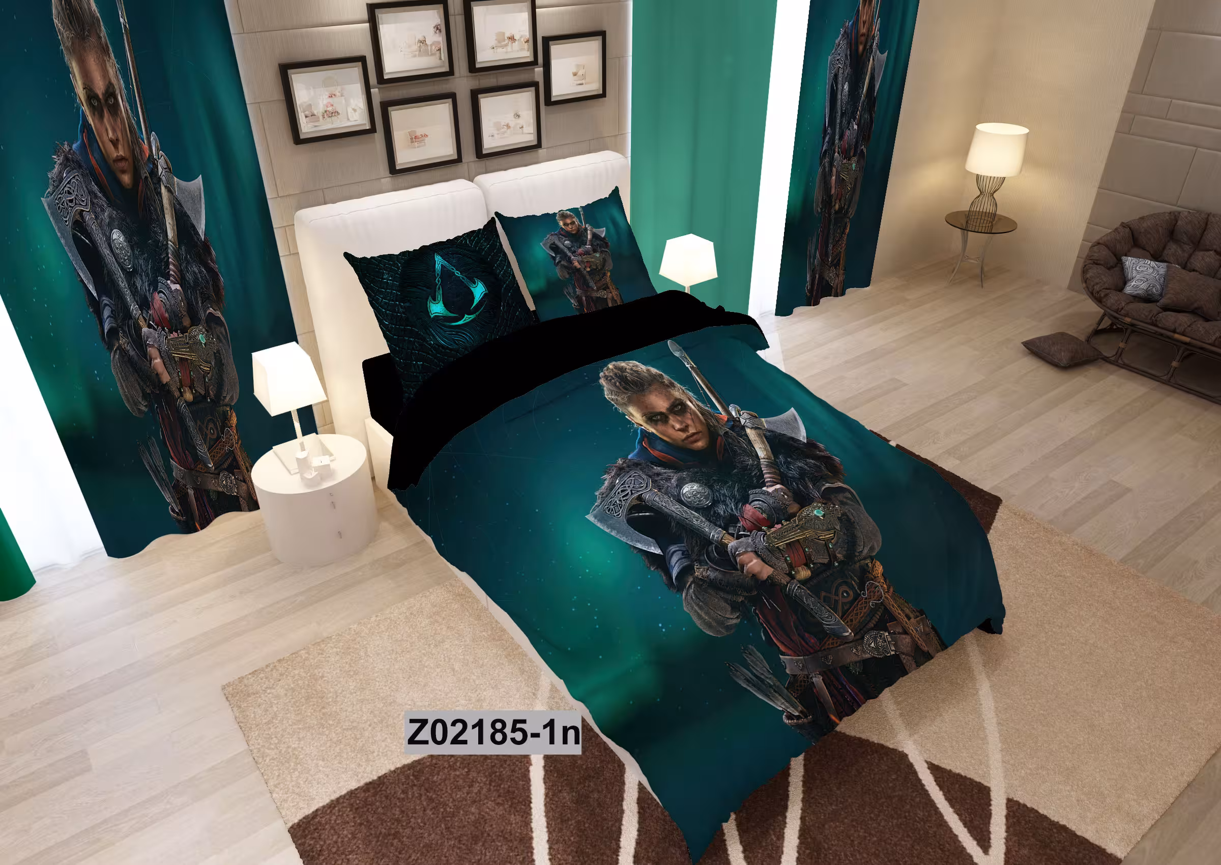 لحاف روتختی تنسل سه بعدی (3D) کالای خواب متین کد 2185