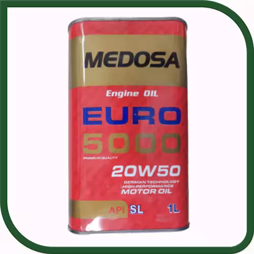 روغن موتور 20w50 5000مدوسا 1لیتری فلزی-فروشگاه اینترنتی کارنوئل CARnoel
