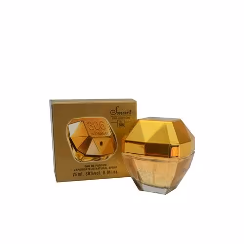 عطر ادکلن زنانه پاکو رابان لیدی میلیون اسمارت کالکشن کد 306 (Paco Rabanne Lady Million) حجم 25 میل