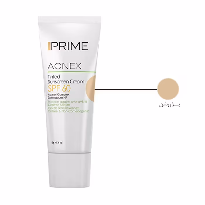 کرم ضدآفتاب پوست چرب SPF60 پرایم