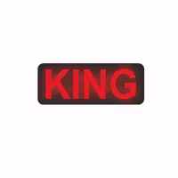 چراغ خطر خودرو طرح King مدل LED