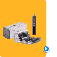 ست پیچ گوشتی برقی 162 تکه مدل 162Bits Electric برند Powerology