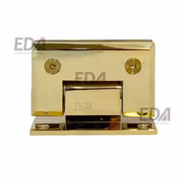 لولا شیشه به دیوار طلایی درب شیشه ای