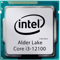 پردازنده کامپیوتر اینتل مدل Core i3-12100 Alder Lake (Tray pulled)