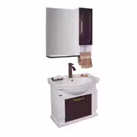 ست آینه و کابینت روشویی برتا مدل D-6012