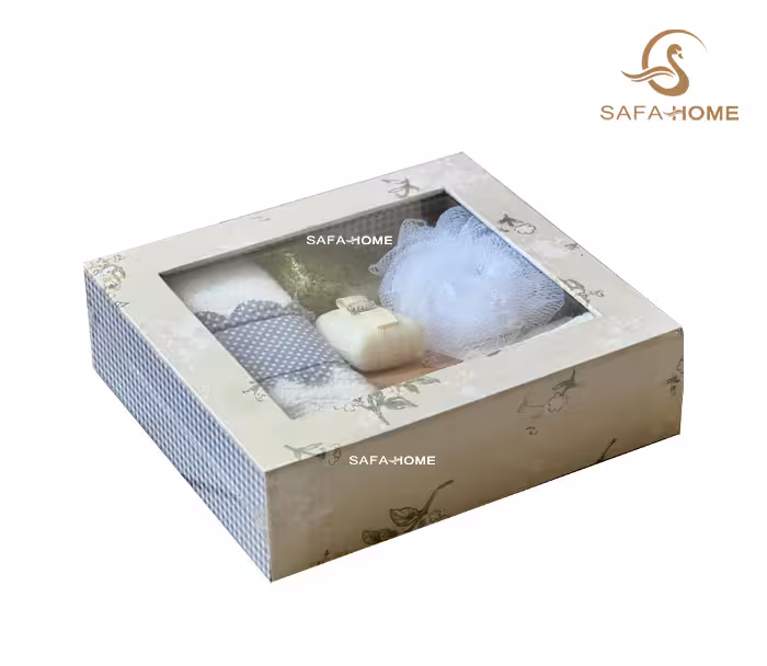 باکس حمام طرح بابونه