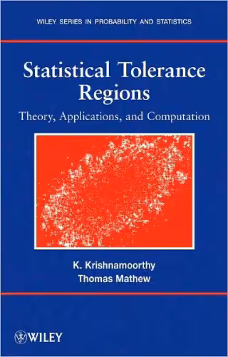 خرید و دانلود نسخه کامل کتاب Statistical tolerance regions: Theory, applications, and computation