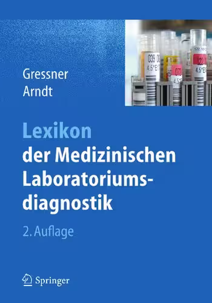 خرید و دانلود نسخه کامل کتاب Lexikon der Medizinischen Laboratoriumsdiagnostik