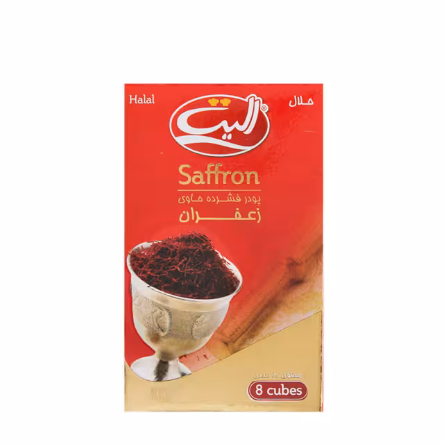 پودر فشرده زعفران الیت 8 عددی