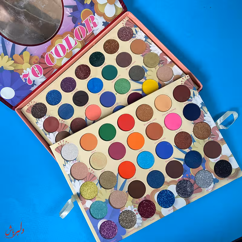 سایه 70 رنگ طرح گل گلی