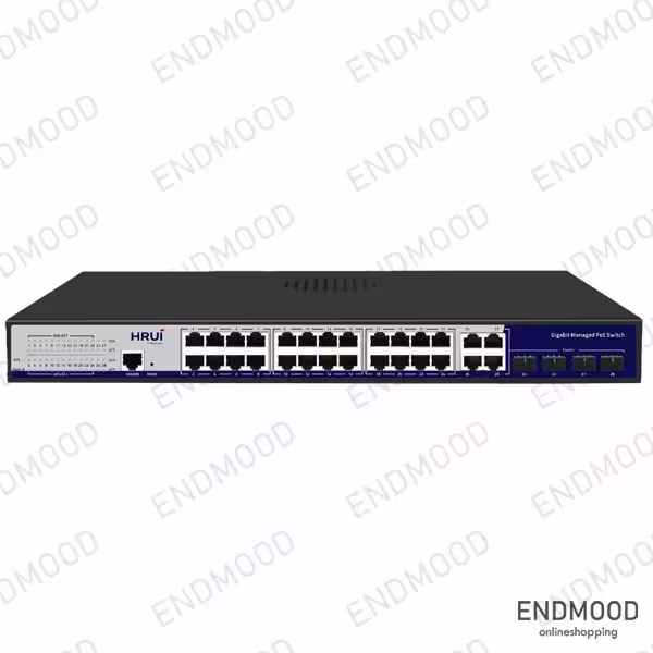 سوییچ شبکه HRUI مدل HR-AFGM-2444S-400