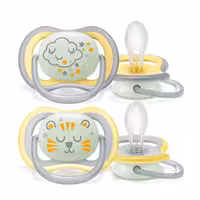 پستانک  18 ماه مدل شب تاب فیلیپس اونت Philips Avent بسته دو عددی