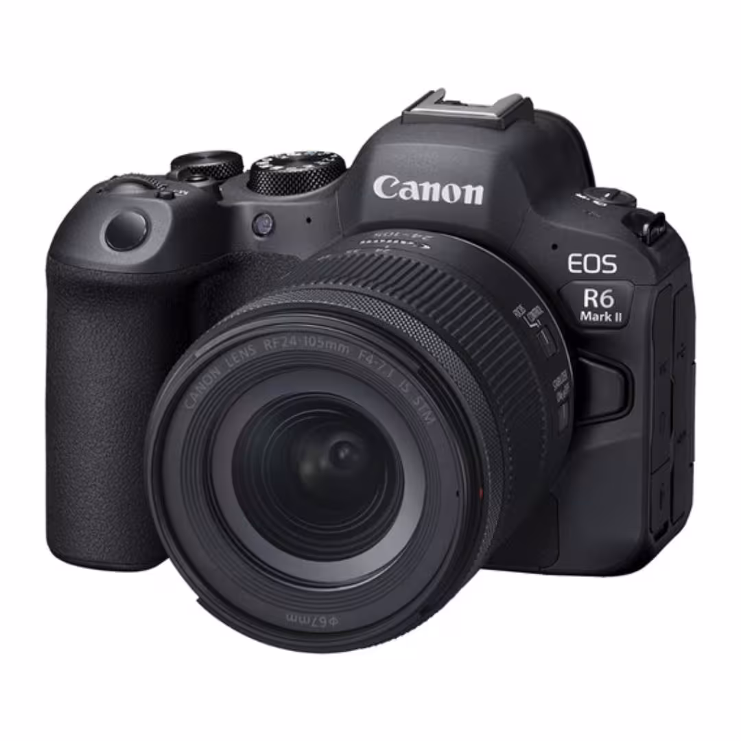 دوربین عکاسی کانن Canon EOS R6 Mark II Mirrorless Camera with 24-105mm f/4-7.1 Lens
