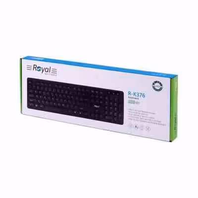 کیبورد سیم دار ROYAL مدل 376