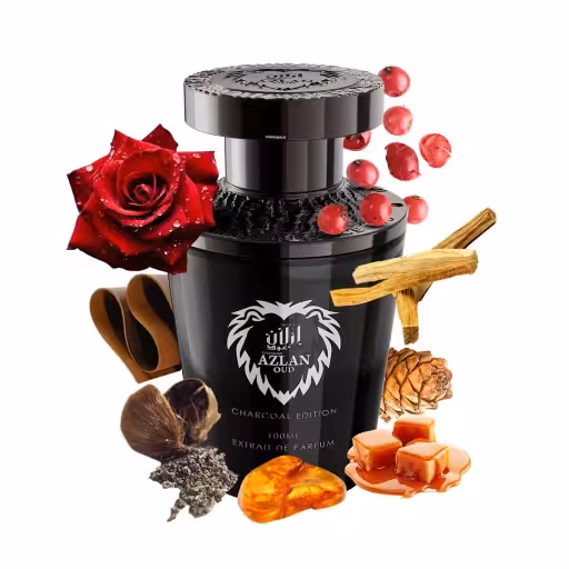 اکستریت د پرفیوم Azlan Oud Charcoal Edition از برند Haramain