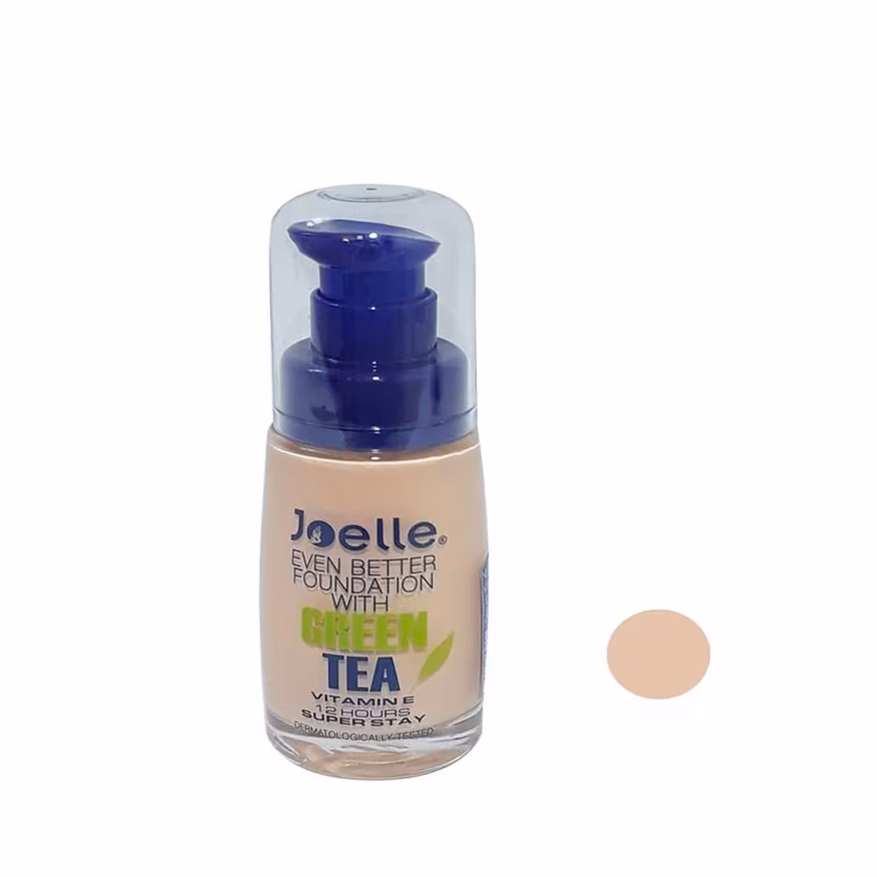 کرم پودر شیشه ای جویل مدل Green Tea شماره J01