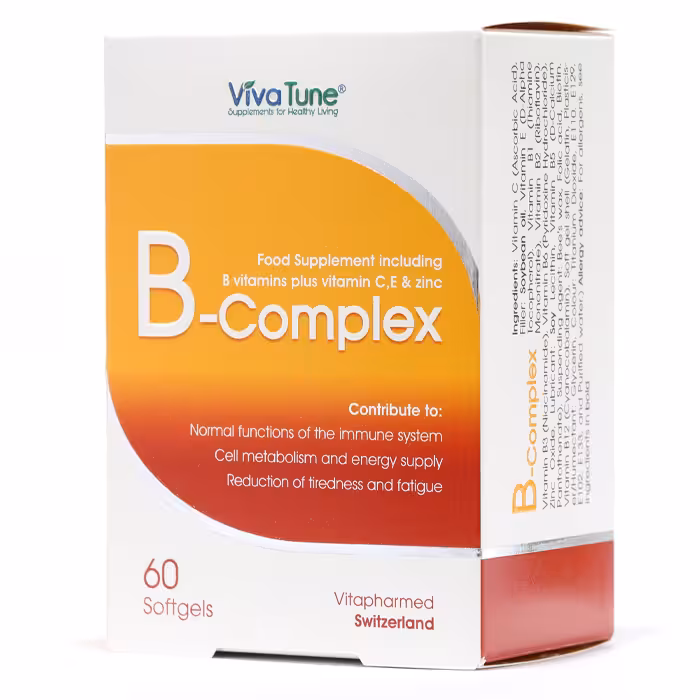 کپسول ب کمپلکس ویواتیون 60 عددی