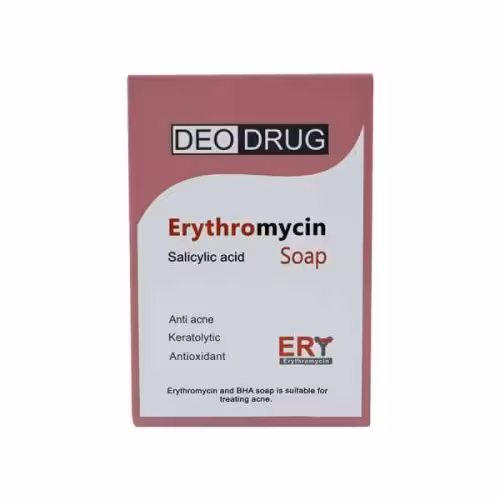 صابون اریترومایسین دئودراگ،آکنه جوش DEO DRUG Erythromycin Soap