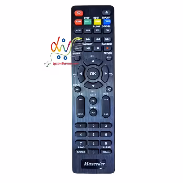 کنترل گیرنده مکسیدر مدل کمبو