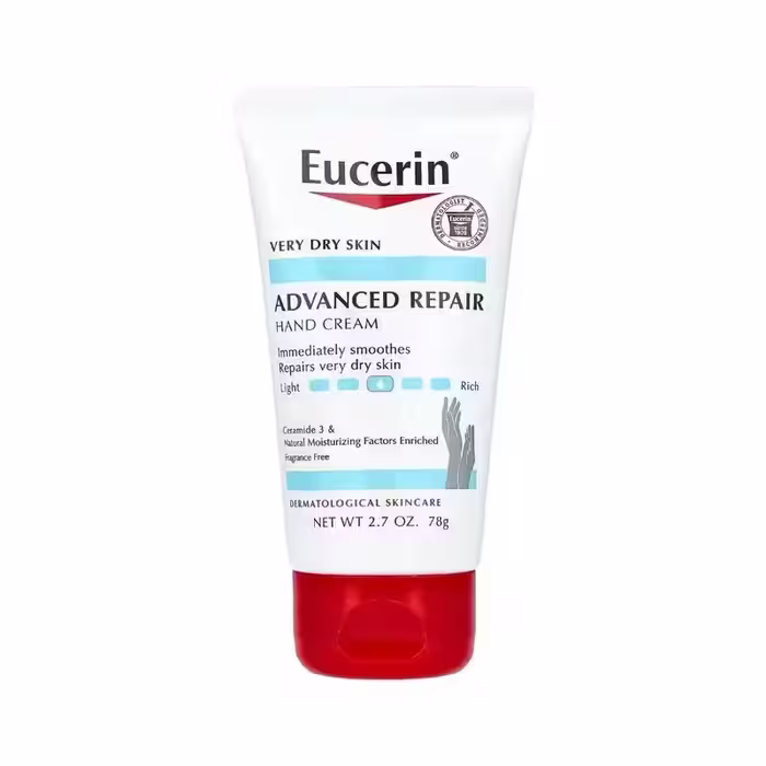 کرم دست اوسرین ادونس ریپیر مخصوص پوست خیلی خشک | Eucerin VERY DRY SKIN ADVANCED REPAIR HAND CREAM 78 gr