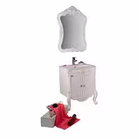 ست آینه و کابینت روشویی برتا مدل PS-1001