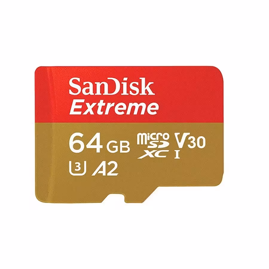 کارت حافظه سن دیسک A2 Extreme Sandisk MicroSD 64GB 160 MB/S