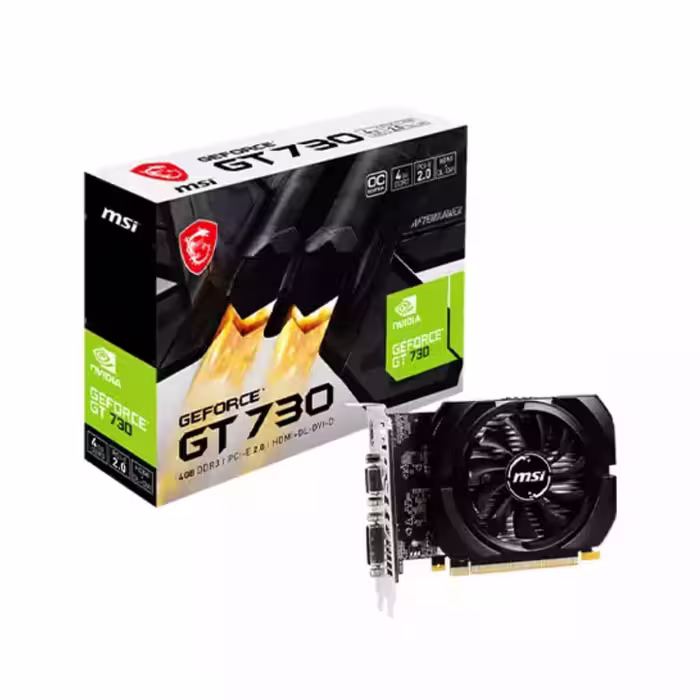 قیمت کارت گرافیک مدل MSI GeForce GT 730 4GB