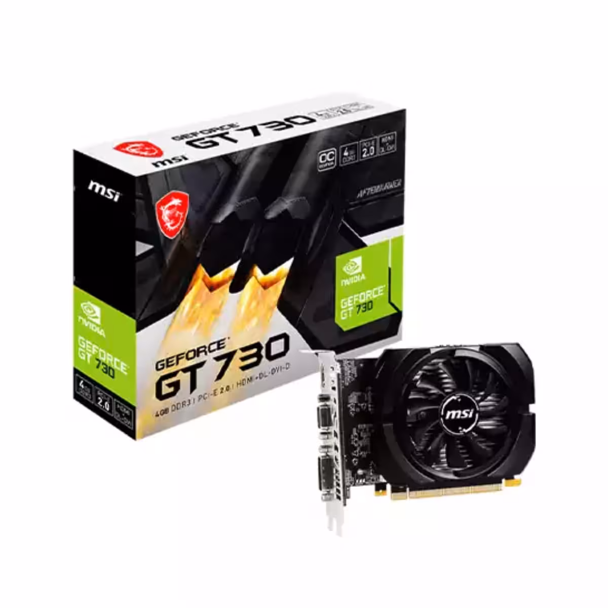 قیمت کارت گرافیک مدل MSI GeForce GT 730 4GB