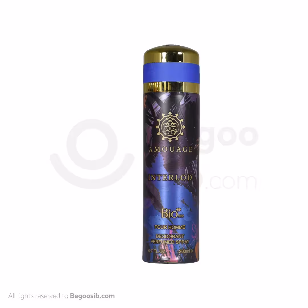 اسپری بدن مردانه amouage بایو استار 200میلی لیتری