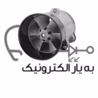 موتور دی سی براشلس داکت فن فلزی (12V)