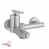 شیر حمام راسان مدل فلورا کروم مات