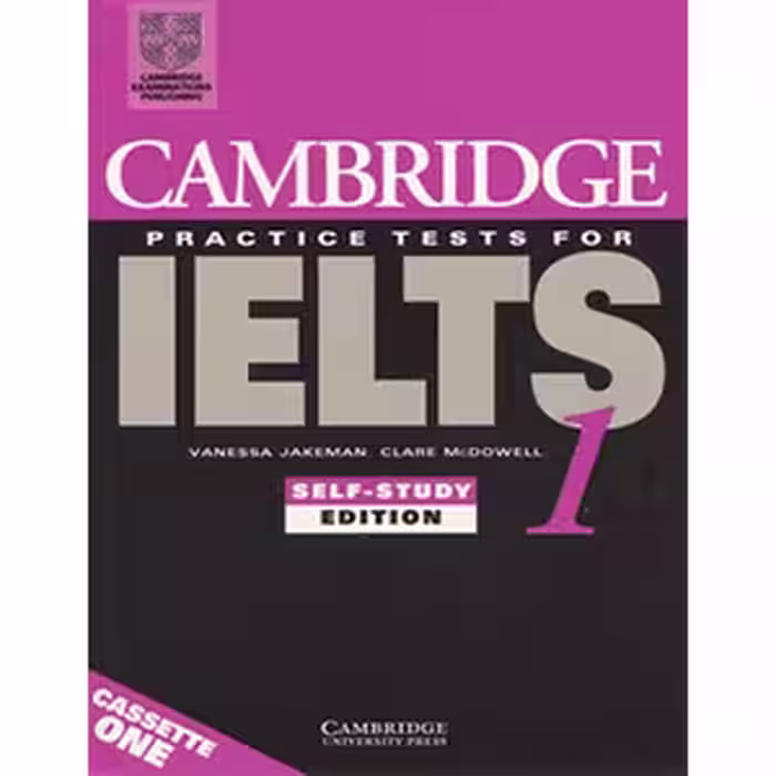 کتاب Cambridge practice test for IELTS 1