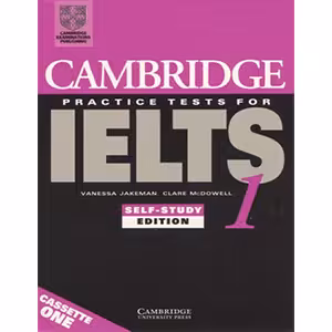 کتاب Cambridge practice test for IELTS 1