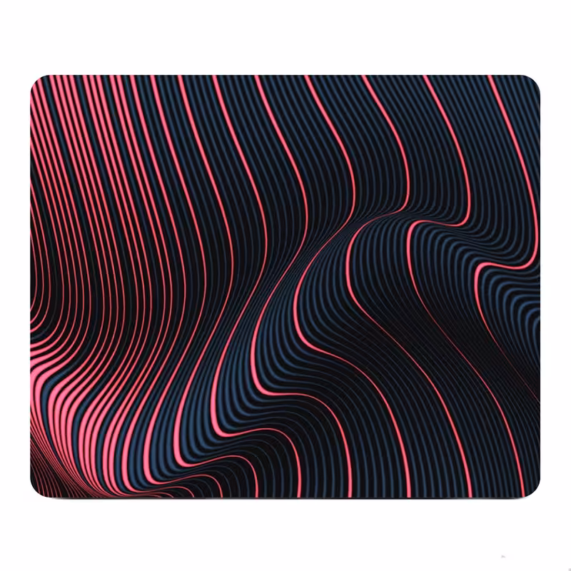 پد موس - پد ماوس طرح 3D Fabric مدل W11