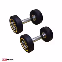 دمبل گرد 5 کیلوگرمی مدل G10 (بسته 2 عددی)