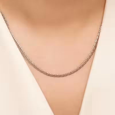 زنجیر ژوپینگ (اورجینال) بافت 4 میل 60 سانتی کد ORG 755..