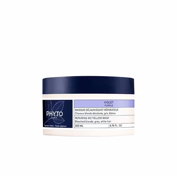 ماسک موی ضد زردی و ترمیم کننده مو فیتو Phyto violet purple Mask حجم 200 میل