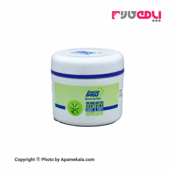 کرم کاسه ای مرطوب کننده آی پلاس با عصاره خیار و ژل آلوئه ورا