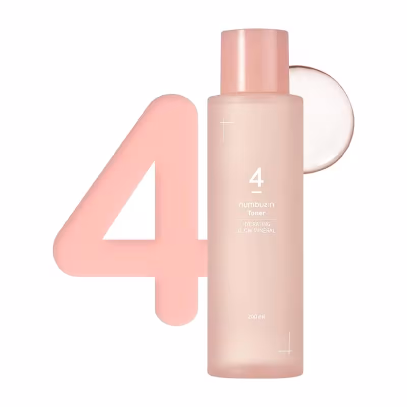 تونر آبرسان و روشن کننده پوست نامبوزینِ مدل HYDRATING GLOWMINERAL 4 حجم 200 میل