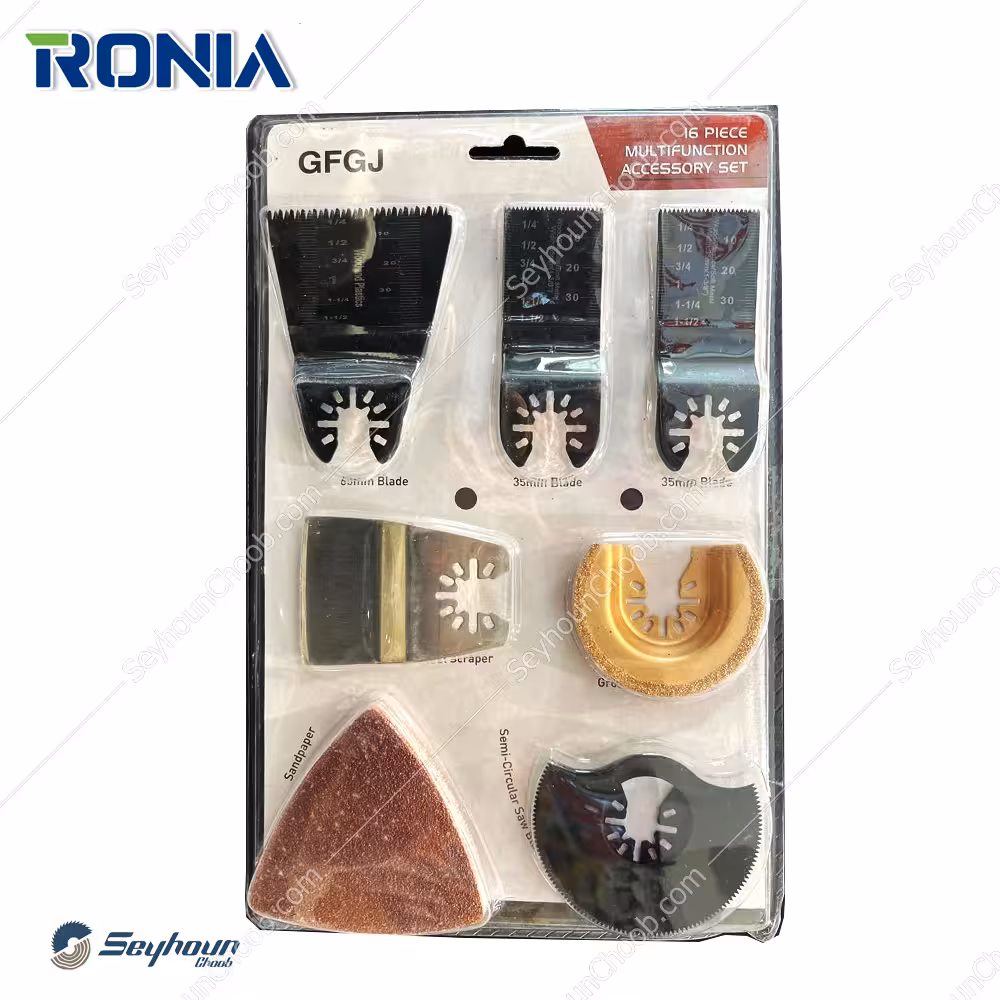 تیغ ابزار همه کاره ست 16 عددی