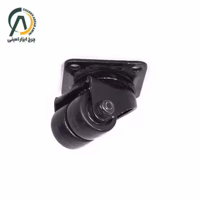 چرخ پلی آمید کوبوی دوقلو گردان قطر 50 میلی متر