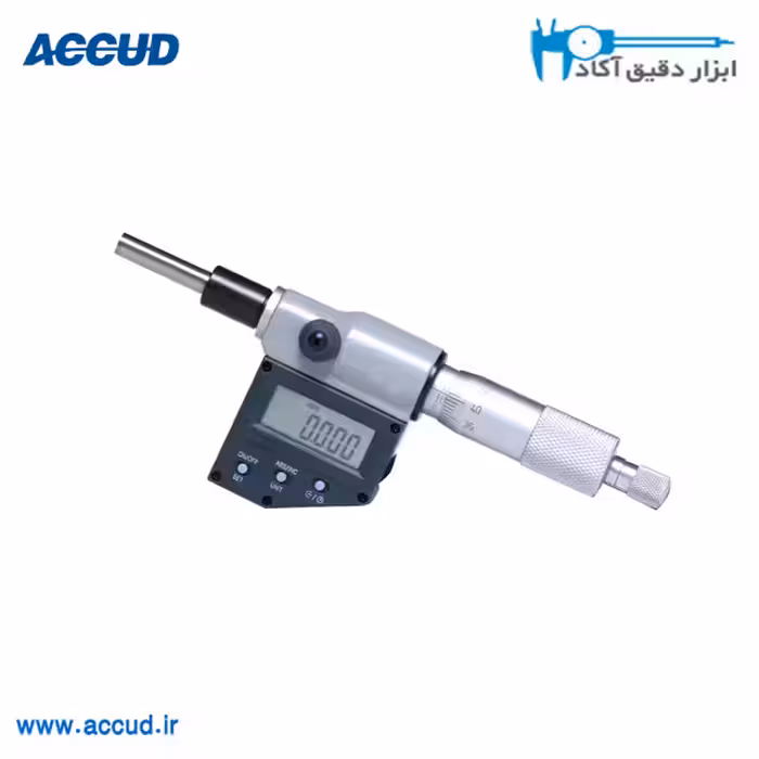 میکرومتر هد دیجیتال 50-0 میلی متر Accud (آکاد) مدل 376-002-01