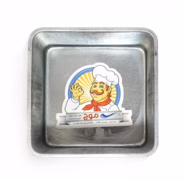 قالب مربع لبه کوتاه سایز 25 موج