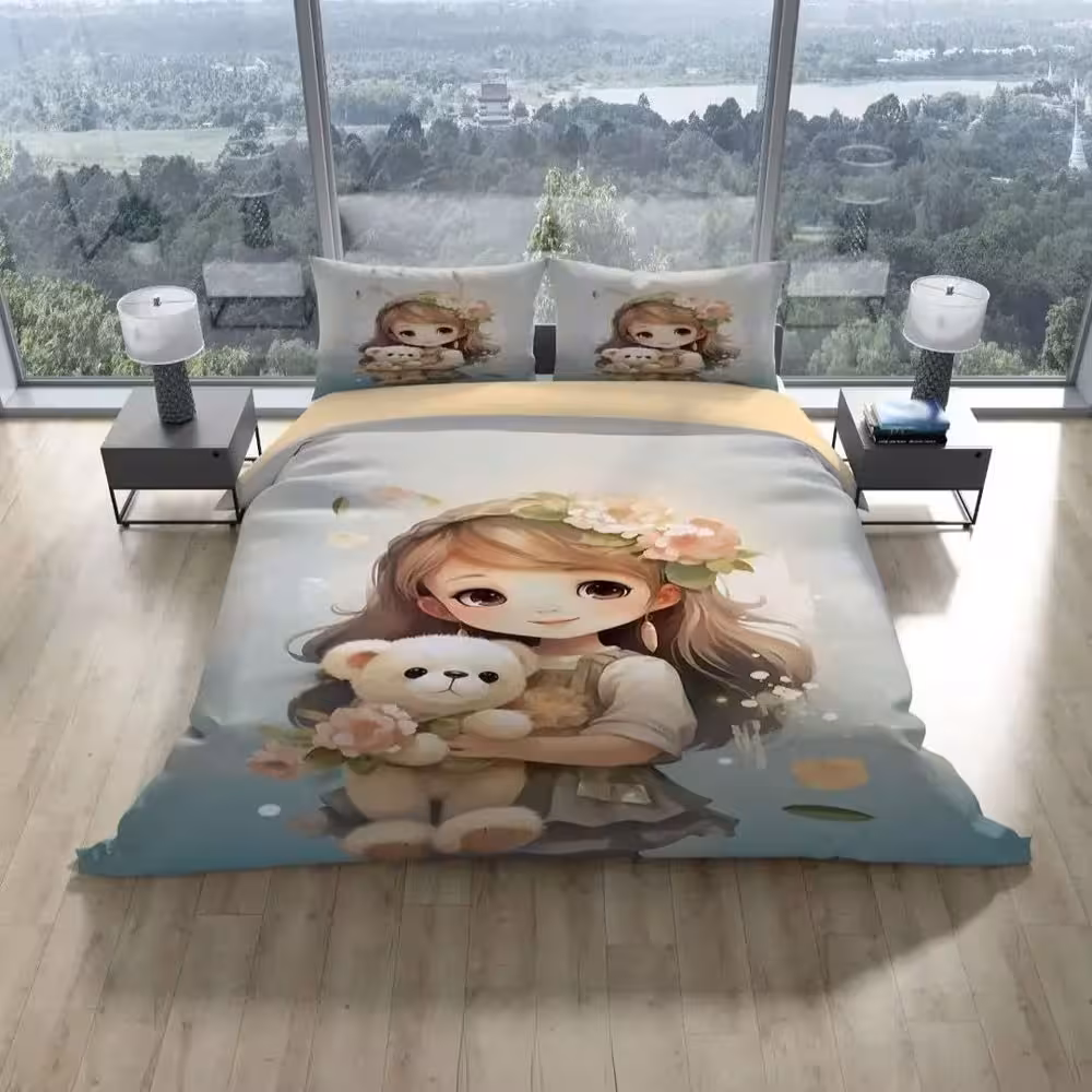 روتختی سه بعدی طرح دختر کد 127