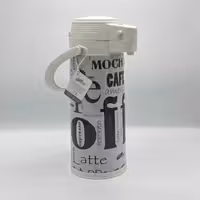 فلاسک 1/9 لیتر پمپی دی دیز سفید 318D